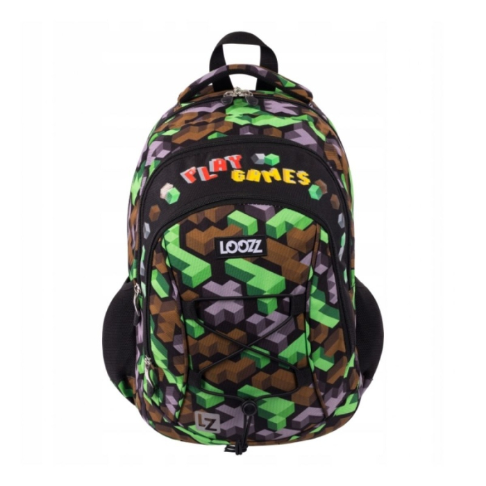 RUCSAC SCOLAR PREMIUM LOOZZ 3 COMPARTIMENTE PLAY GAMES 720062 [3]