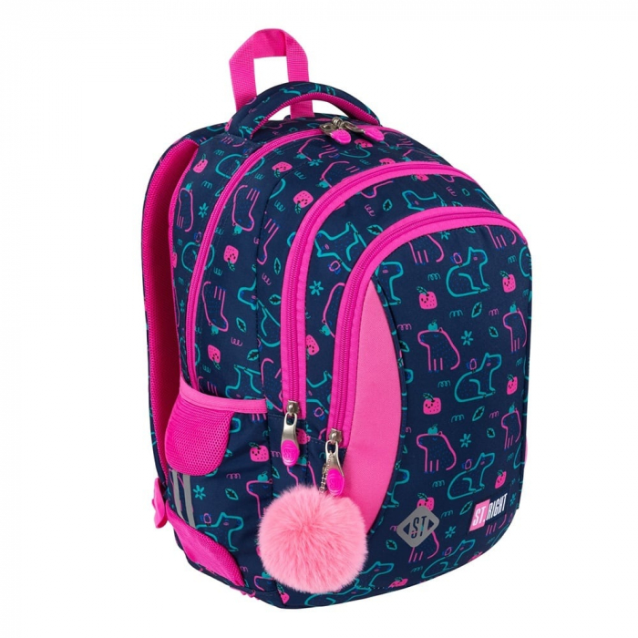 MA RUCSAC SCOLAR ST.RIGHT 3 COMPARTIMENTE BP-26 CAPYBARA 682957 [1]