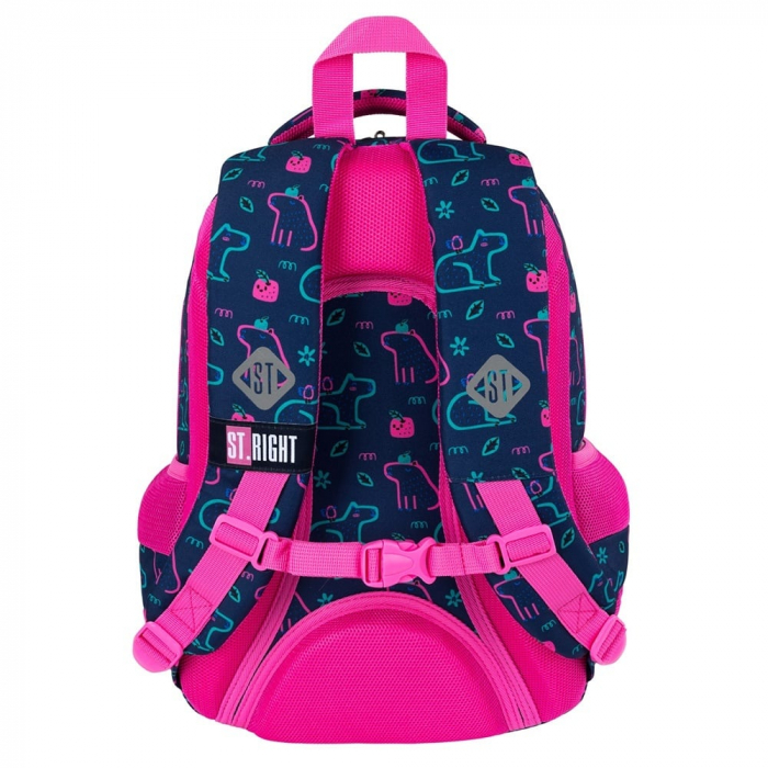 MA RUCSAC SCOLAR ST.RIGHT 3 COMPARTIMENTE BP-26 CAPYBARA 682957 [3]
