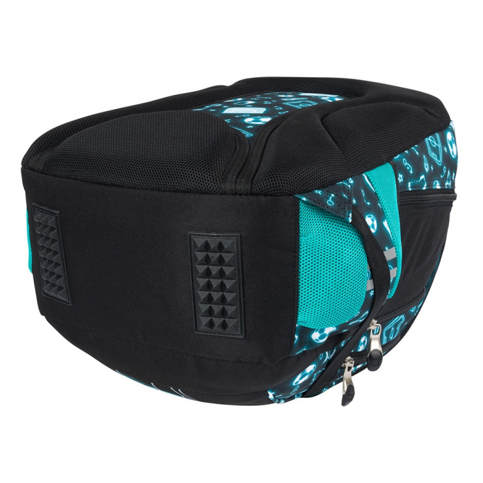 MA RUCSAC SCOLAR ST.RIGHT 3 COMPARTIMENTE BP-26 NEON FOTBALL 681141 [5]