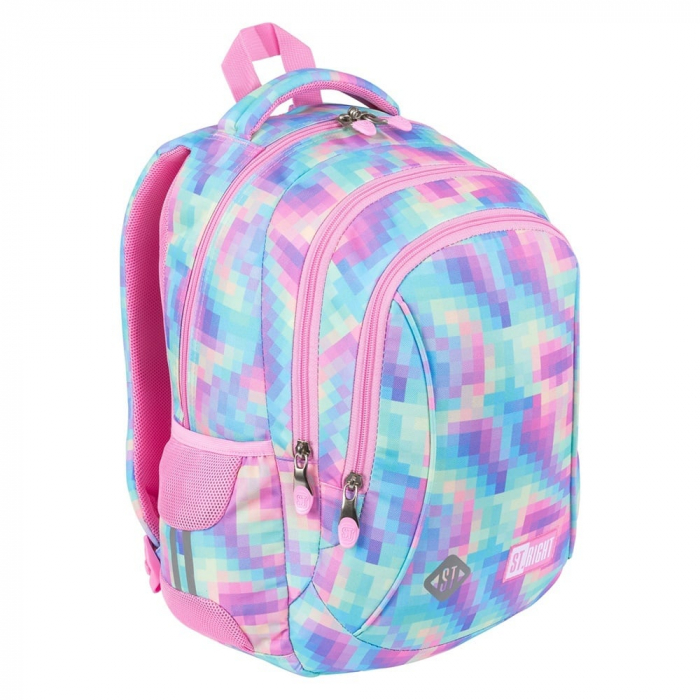 MA RUCSAC SCOLAR ST.RIGHT 3 COMPARTIMENTE BP-26 PASTEL PIXEL 682872 [2]