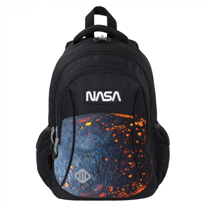 MA RUCSAC SCOLAR ST.RIGHT 3 COMPARTIMENTE BP-26 RED PLANET 683824 [1]