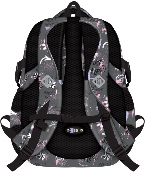 MA RUCSAC SCOLAR ST.RIGHT 4 COMPARTIMENTE BP-01 GOOD VIBES 680090 [2]