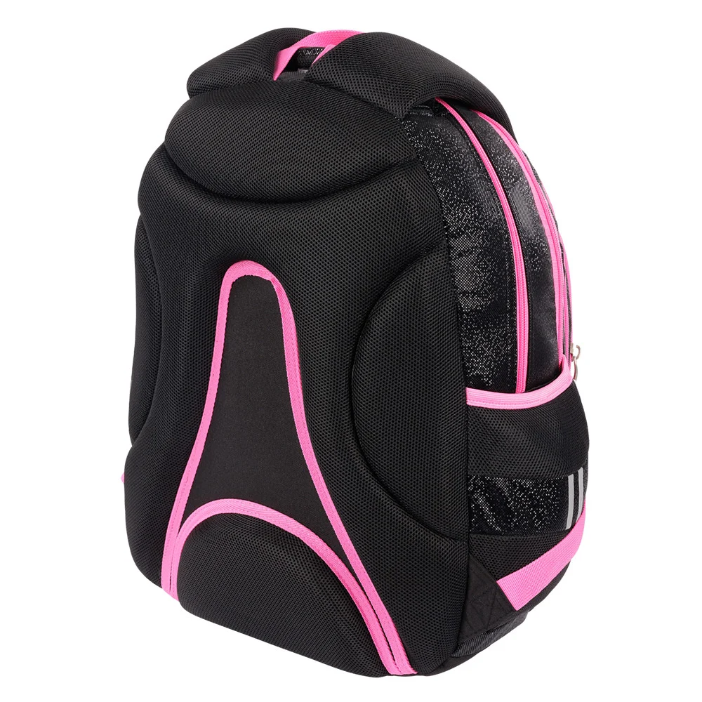 RUCSAC SCOLAR ST.RIGHT 4 COMPARTIMENTE BP-06 BLACK GLITTER  665349 [3]