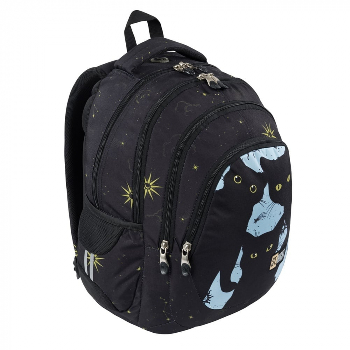 MA RUCSAC SCOLAR ST.RIGHT 4 COMPARTIMENTE BP-06 NIGHT-CATS  680311 [2]