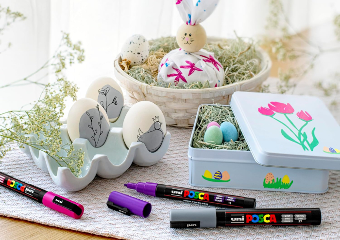 MARKER UNI POSCA PC -3M 0.9-1.3 MM 4/SET R,G,AL,N M1505 [5]