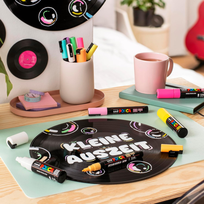 MARKER UNI POSCA PC -3M 0.9-1.3 MM 4/SET R,G,AL,N M1505 [6]