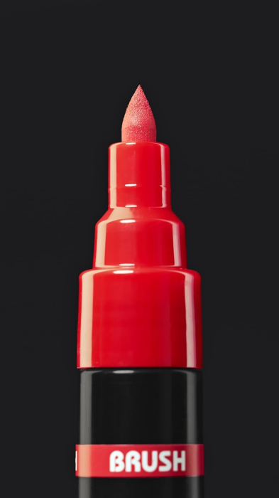 MARKER UNI POSCA PC-5BR 1-4MM 8 CULORI/SET VARF PENSULA M1602 [4]