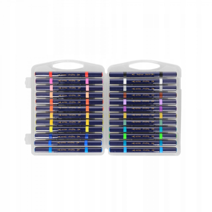 MARKERE ACRILICE 2 CAPETE 2-5MM 24CULORI/SET ART&HOBBY 207025001 [2]