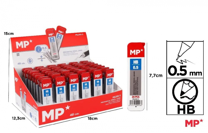 MINA CREION IPB 0.5MM HB, 20 BUC PE295-S [1]