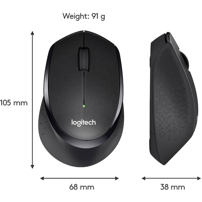 Mouse Wireless silent click Logitech M330 [9]