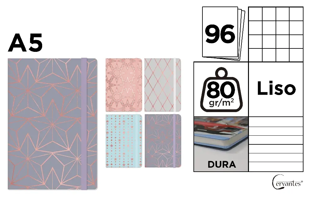 NOTES IPB A5 CERVANTES CU ELASTIC PB829-80 [1]