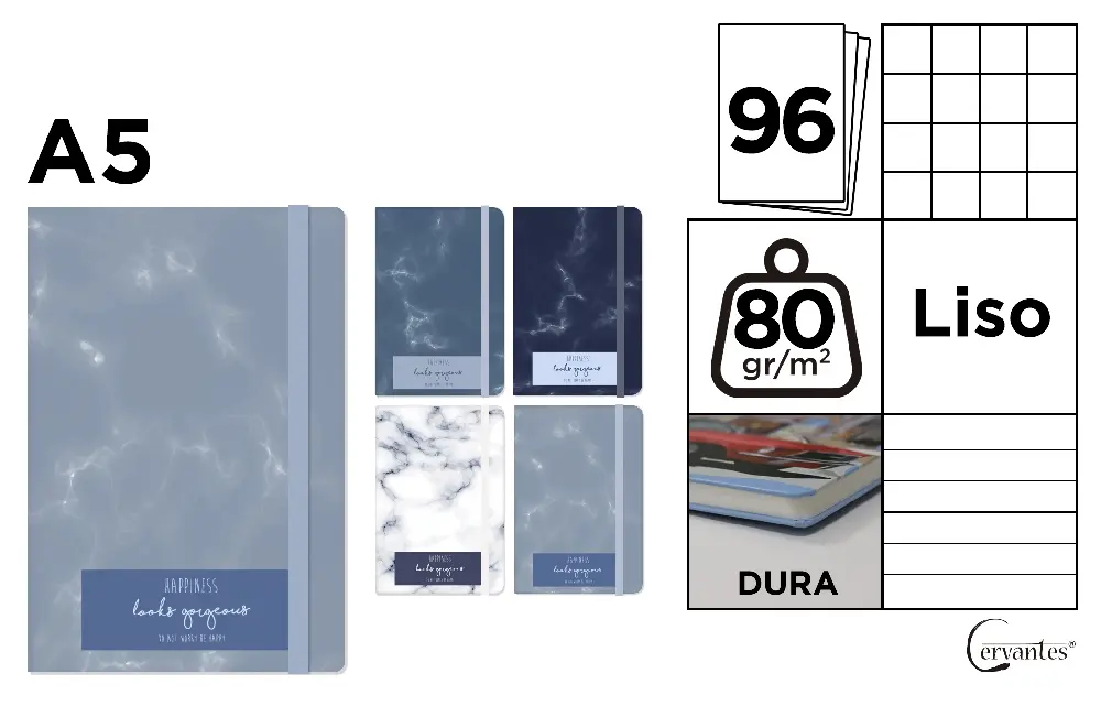 NOTES IPB A5 CERVANTES CU ELASTIC PB829-90 [1]