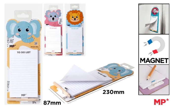 NOTES MAGNETIC IPB CU CREION 8.7*2.30CM ANIMALE PN124-08 [1]