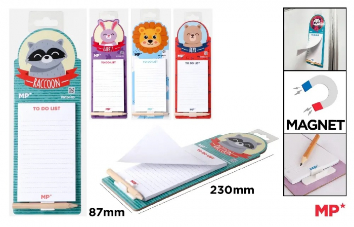 NOTES MAGNETIC IPB CU CREION 8.7*2.30CM ANIMALE PN124-09 [1]