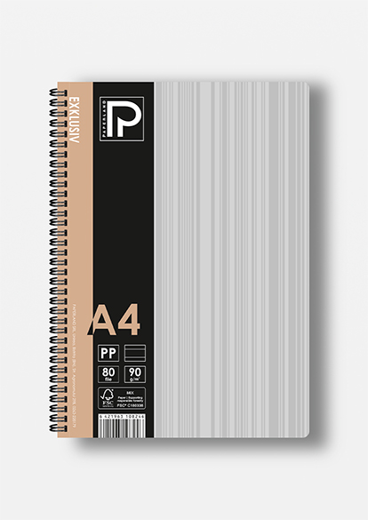 CAIET A4 80F 90G PATRATELE SPIRA DUBLA BLACK EDITION 24000448 [3]