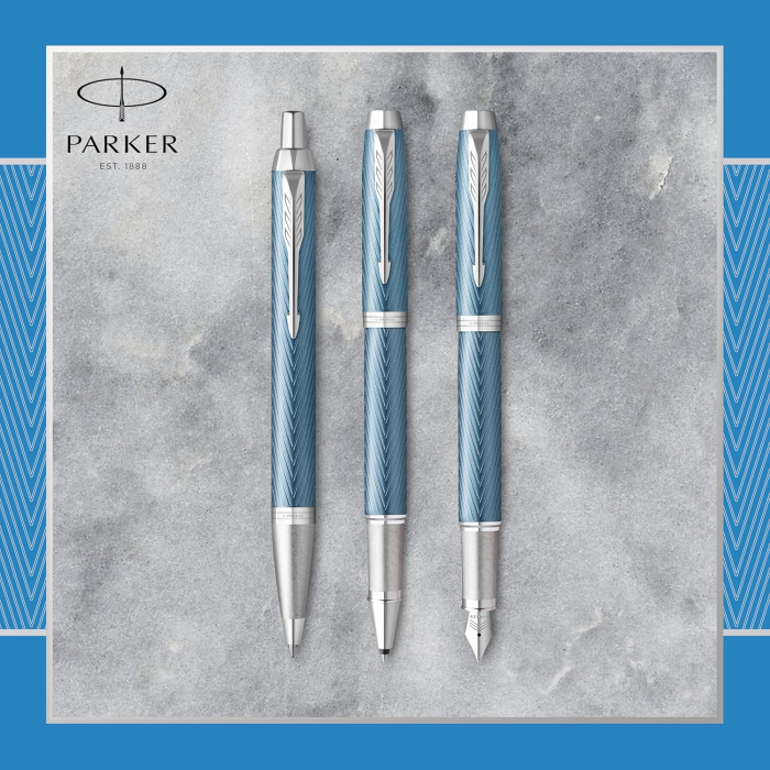 PARKER PIX IM PREMIUM ALBASTRU-ARGINTIU CT 160445 [4]