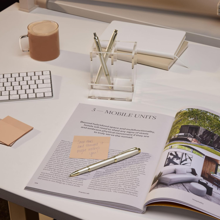 PARKER ROLLER IM PREMIUM MONOCHROME CHAMPAGNE F 161077 [5]