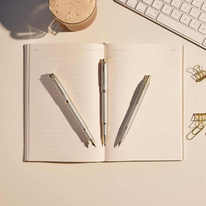 PARKER STILOU IM PREMIUM MONOCHROME CHAMPAGNE PENITA F 161078 [4]