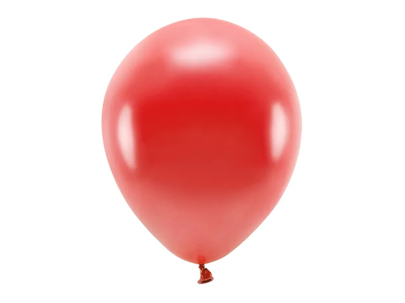 BALOANE Eco Balloons 30cm, metallic, red 10/set ECO30M-007-10 [1]