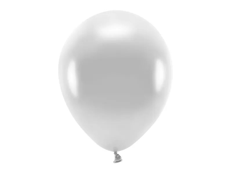 BALOANE Eco Balloons 30cm, metallic, silver 10/set ECO30M-018-10 [1]