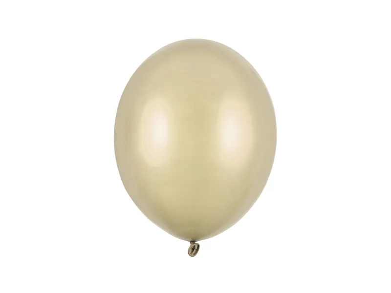 PD BALOANE Strong Balloons, 27cm, Metallic Cold Gold, 50/set SB12M-019z-50 [1]