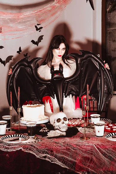 BALON FOLIE ALUMINIU Bat, 120 x 81cm, black FB298-010 [2]