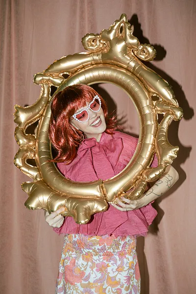 PD BALON FOLIE ALUMINIU Frame, 78x95cm, gold FB265-019 [2]