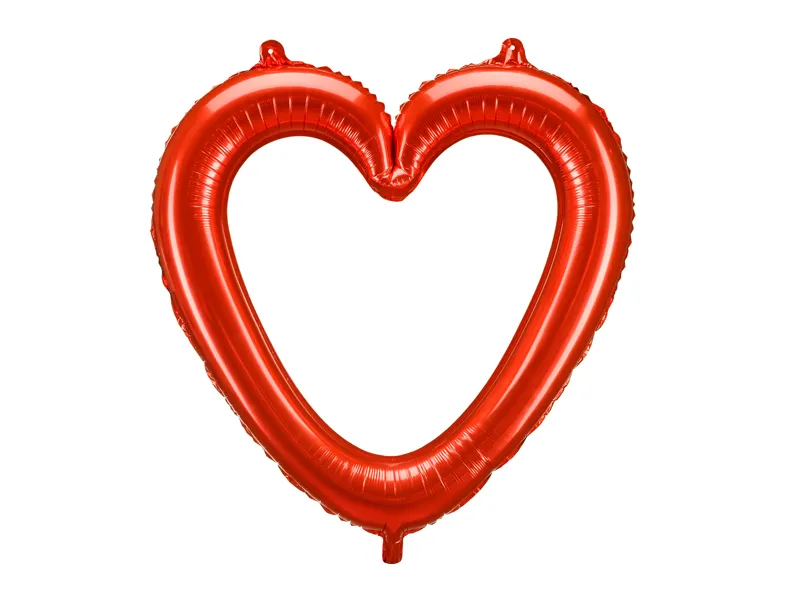 BALON FOLIE ALUMINIU Heart-shaped, 86x83.5cm, red FB207P-007 [3]