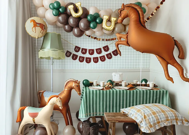 PD BALON FOLIE ALUMINIU Horse, 86.5x73cm, mix FB275 [3]