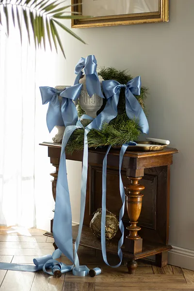 BANDA SATIN, Satin Ribbon, misty blue, 38mm/25m TS38-093 [2]