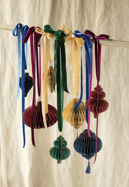 BANDA VELUR, Velur ribbon, navy blue, 15mm/10m TW15-074 [2]