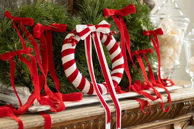 BANDA VELUR, Velur ribbon, red, 15mm/10m TW15-007 [2]