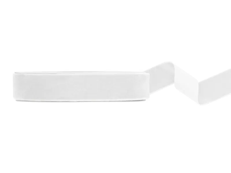 BANDA VELUR, Velur ribbon, white, 25mm/10m TW25-008 [1]