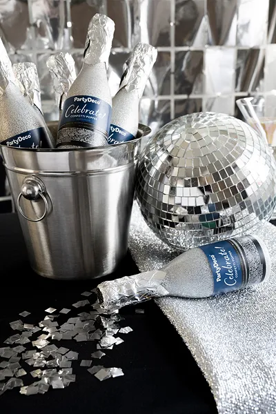 PD CONFETTI CANNON Champagne, Silver, 20.5cm TUKSZ20-018 [2]