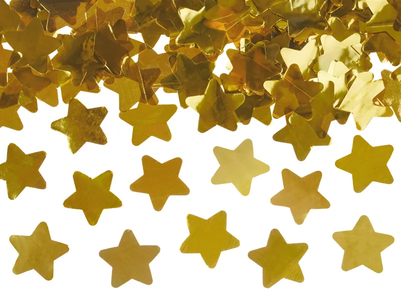 CONFETTI, stars, gold, 28cm TUKST28-019 [2]
