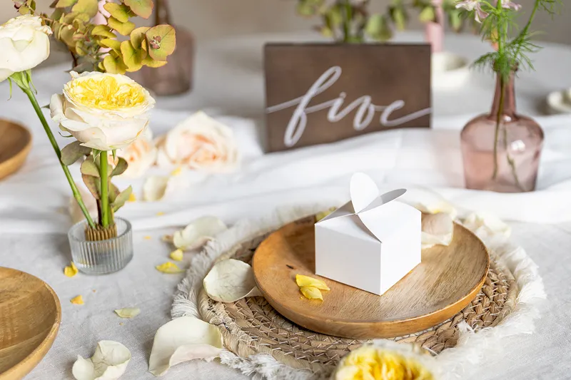 PD CUTIE, Boxes white, 6x5x6cm 10/set PUDP45 [2]