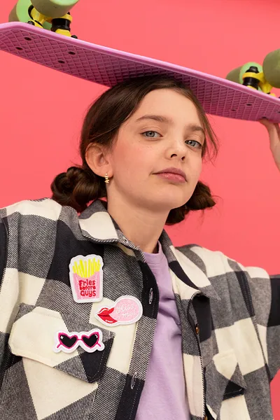 STICKERE TERMOADEZIVE Kiss me, mix, 4.5-6.5x3-6cm 3/set NAP8 [6]