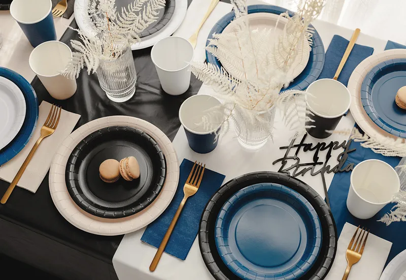 FARFURII CARTON Black, 18cm, 6/set TPP90-010 [5]