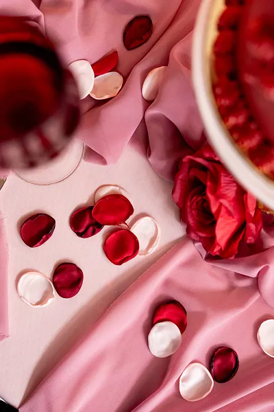 PD PETALE TRANDAFIR, Rose petals in a bag, mix 100/SET PLRD2-100 [2]