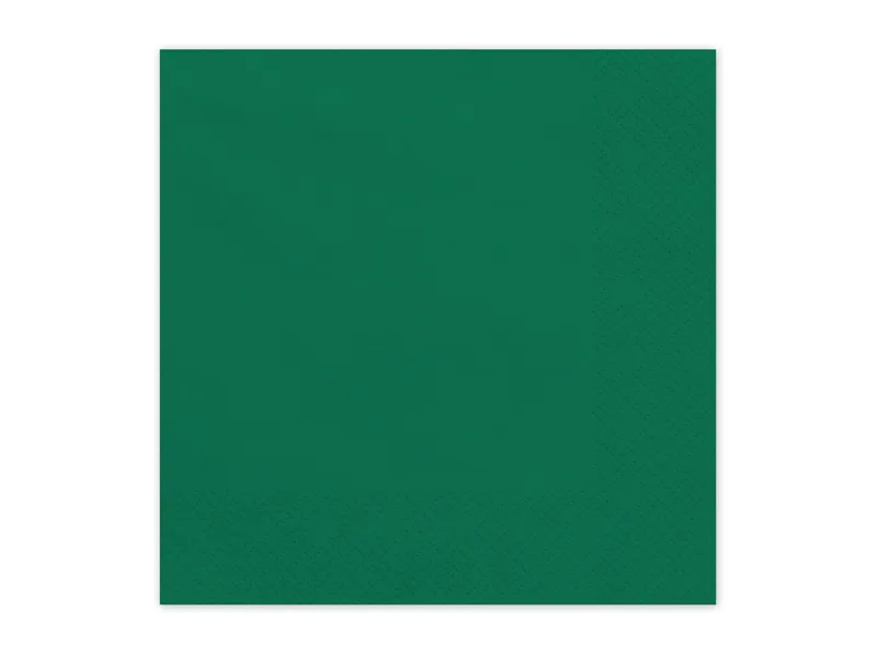 SERVETELE HARTIE 33*33CM VERDE INCHIS 20/SET SP33-109-012C [1]