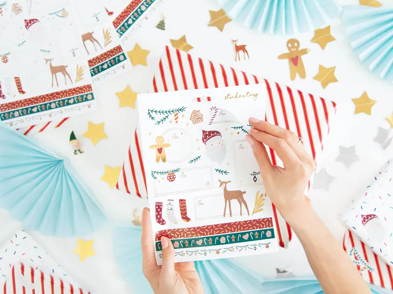 STICKER DECOR Christmas, Santa, mix NP4 [2]