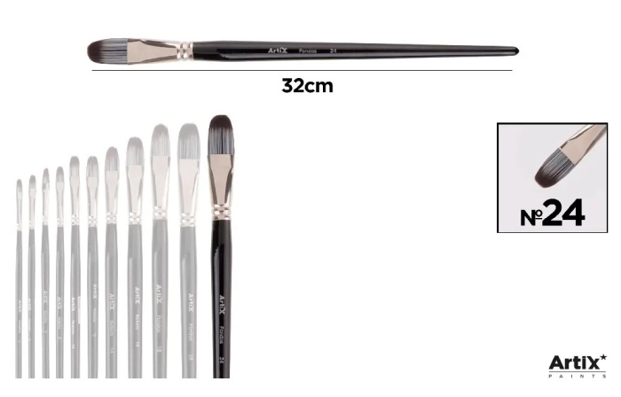 PENSULA PROFESIONALA IPB VF. SINTETIC LIMBA DE PISICA NR. 24 PP298-11 [1]