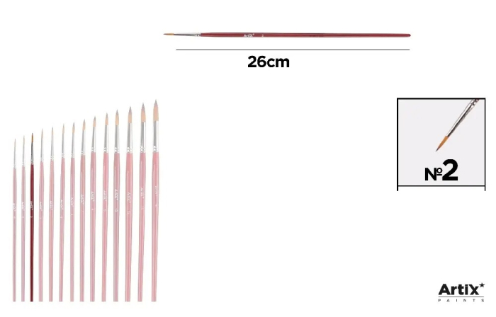 PENSULA PROFESIONALA IPB VF. SINTETIC ROTUND NR. 2 PP347-03 [1]
