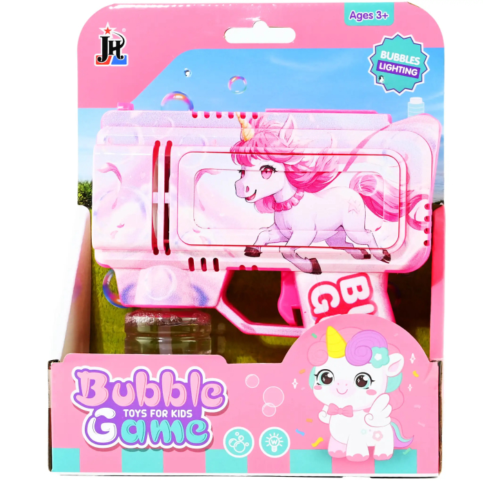 Pistol Baloane Săpun Unicorn 14cm cu Lumini 55544 - ipb.ro [2]