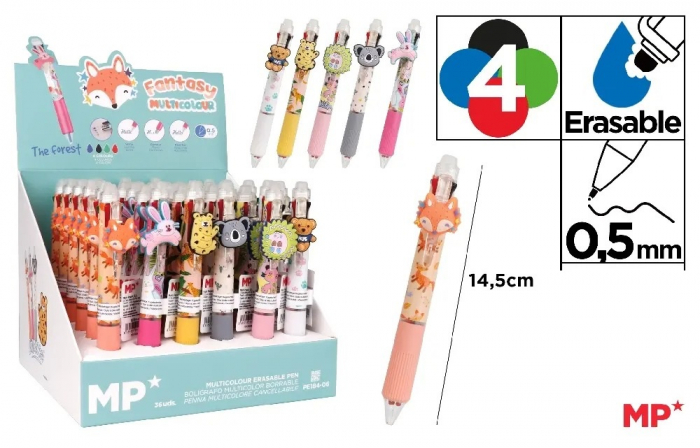 PIX CU RADIERA IPB 0.5MM 4 CULORI THE FOREST PE184-06 [1]