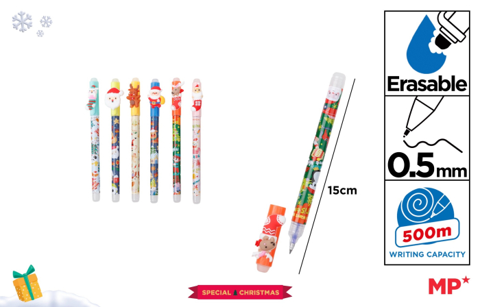 PIX GEL CU RADIERA IPB 0.5MM MOTIV CRACIUN CH57030 [1]