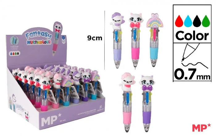 PIX IPB 0.7MM FANTASY PISICUTE 4 CULORI PE354-04 [1]