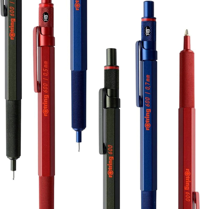 Pix rOtring Metal 600 Negru - [6]