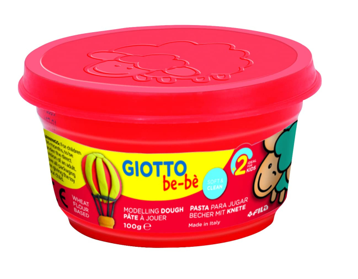 Set Plastilină Giotto be-bè 4x100g - Naturală & Moale [4]